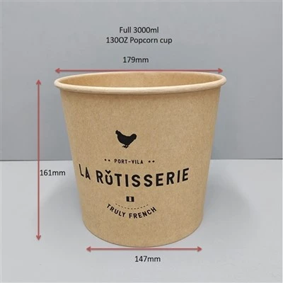 Barmil tat-Tiġieġ Moqli 130oz